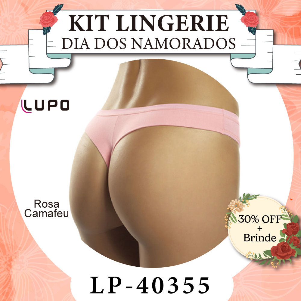 Namorados Kit Lingerie 2 Fio Dental LP-40355