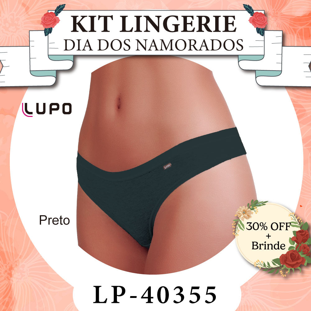 Namorados Kit Lingerie 2 Fio Dental LP-40355