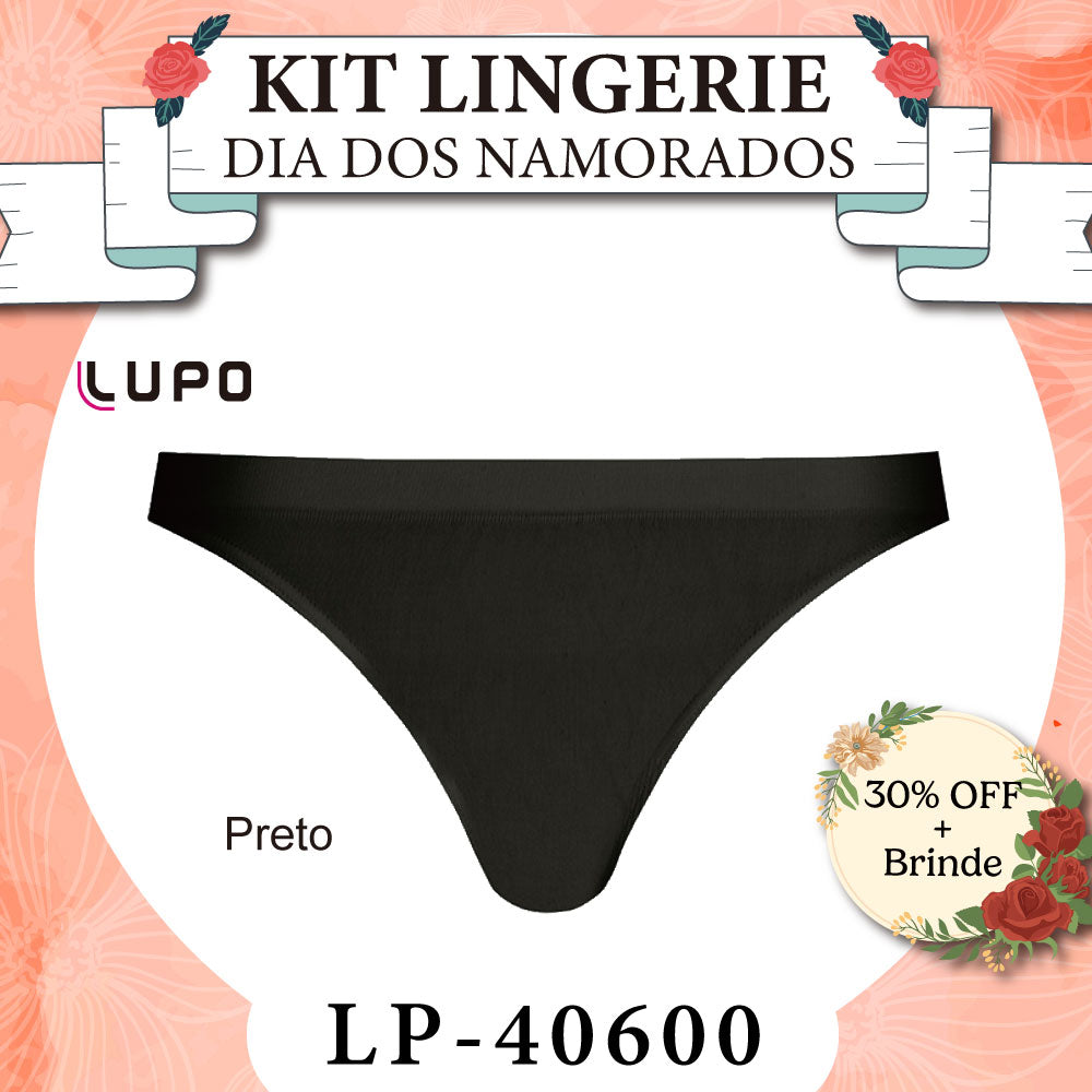 Namorados Kit Lingerie 3 Fio Dental LP-40600