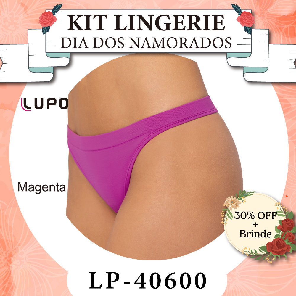 Namorados Kit Lingerie 3 Fio Dental LP-40600