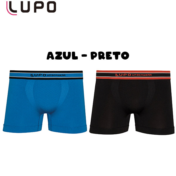 50off Lupo-766-010 Kit 2 Cuecas Boxer