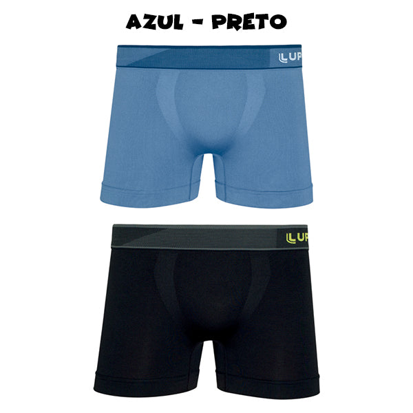 Lupo-766-011 Kit 2 Cuecas Boxer
