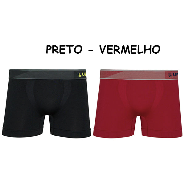 Lupo-766-011 Kit 2 Cuecas Boxer