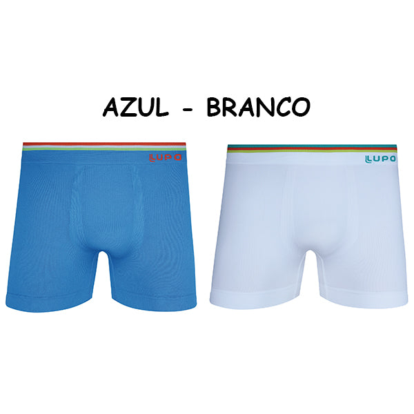 Lupo-766-014 Kit 2 Cuecas Boxer