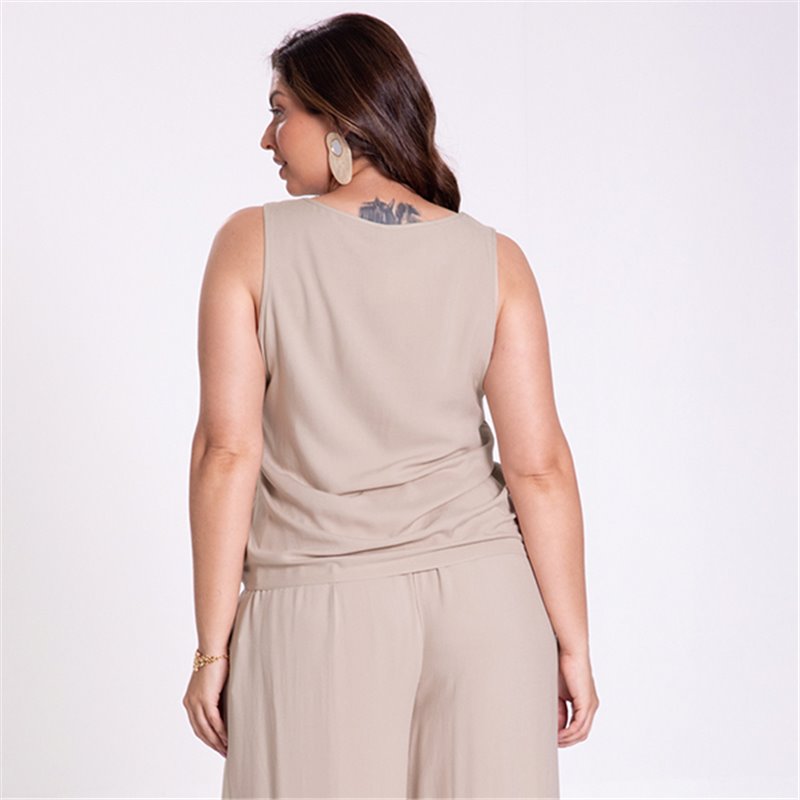 Lunender-35223 Regata Plus Size Bege