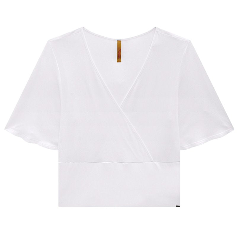 Lunender-35247 Blusa Plus Size Branco