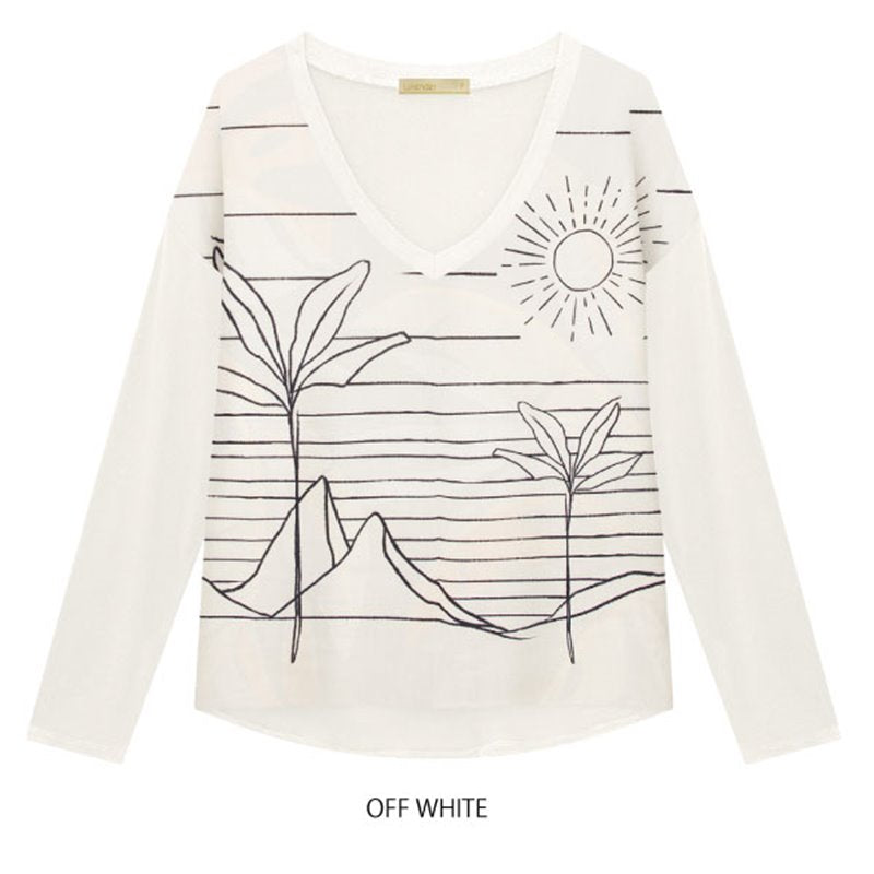 Lunender 66721 Blusa Off White