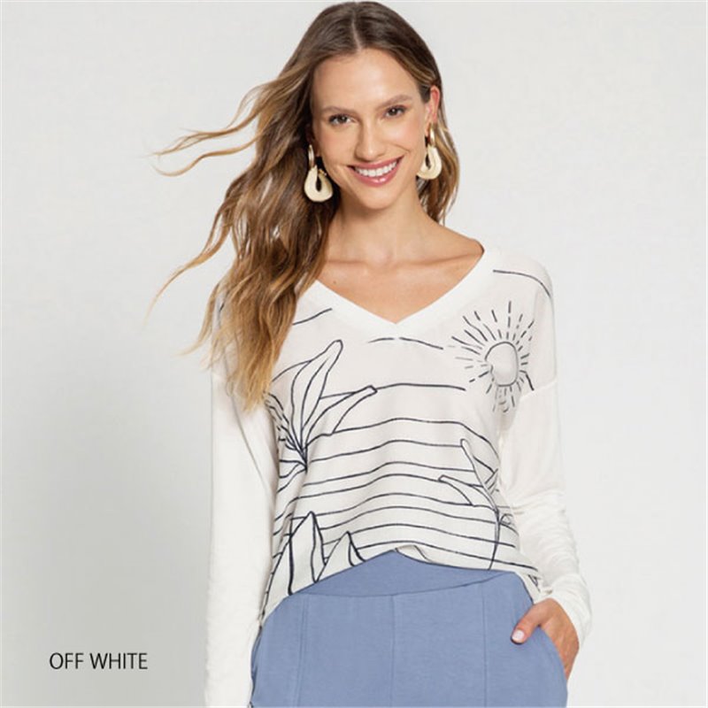 Lunender 66721 Blusa Off White