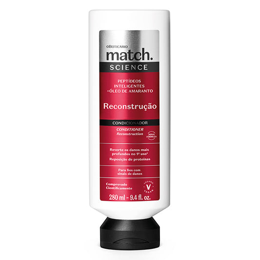 O Boticario Match Condicionador Science Reconstrucao 280ml