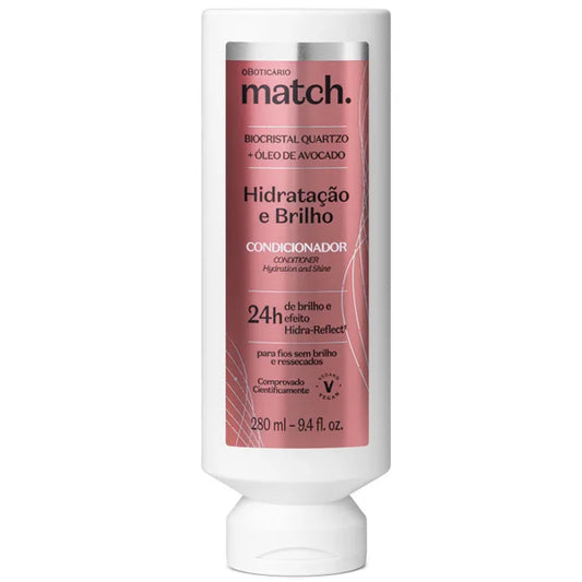 O Boticário Match HIDRATAÇÃO E BRILHO Coondicionador 280ml