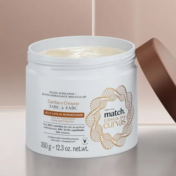 Match Jelly Capilar Ciencia das Curvas 350g