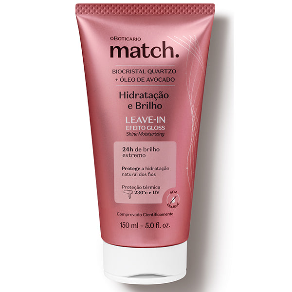 O Boticario Match Leave-In Hidratacao e Brilho 150ml