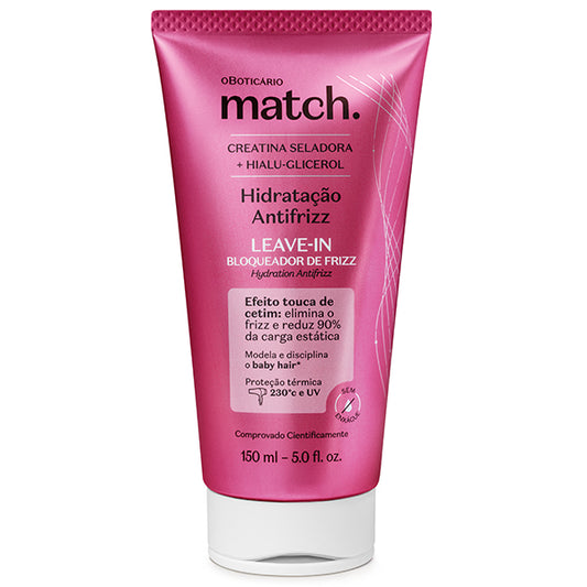 O Boticário Match ANTIFRIZZ Leave-In 150ml