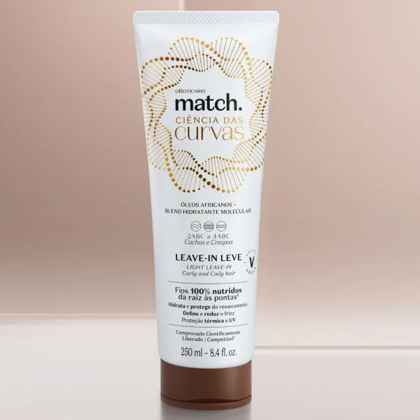 O Boticario Match Leave-In Ciencia das Curvas 250ml