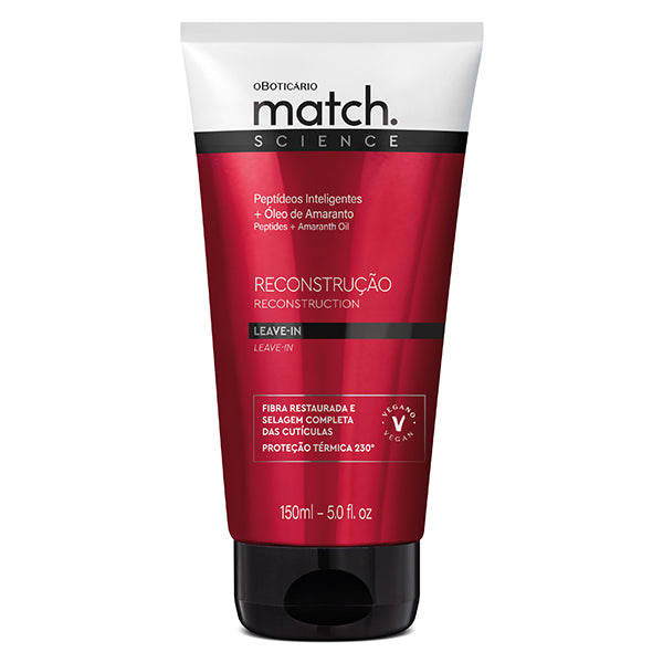 O Boticario Match Leave-In Science Reconstrucao 150ml
