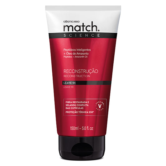 O Boticário Match Leave-In SCIENCE RECONSTRUCAO 150ml