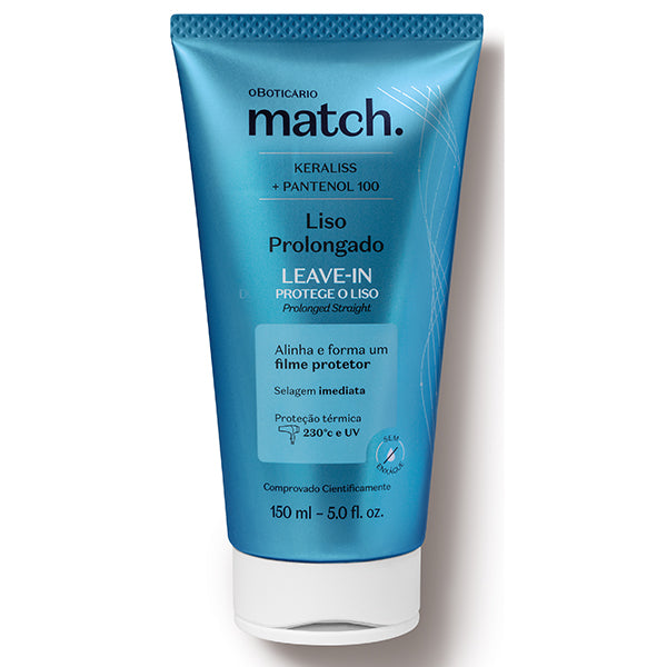 O Boticario Match Leave-In Liso Prolongado 150ml