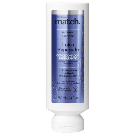 O Boticario Match Condicionador Loiro Reparado 280ml