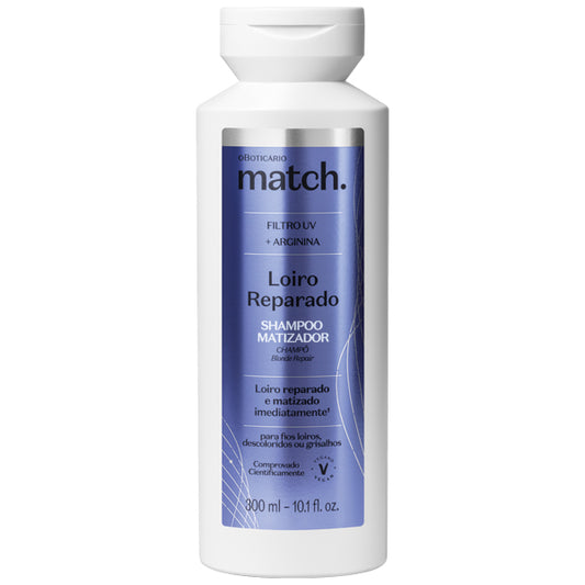 O Boticário Match Shampoo Loiro 300ml