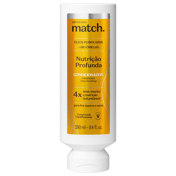 O Boticario Match Condicionador Nutricao Profunda 280ml