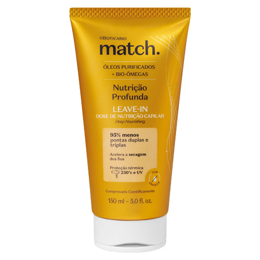 O Boticário Match Leave-In Nutrição 150ml