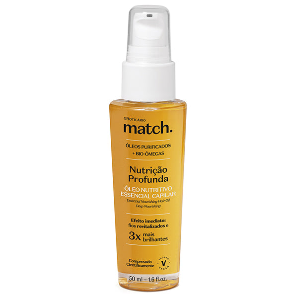 O Boticario Match Oleo Capilar Nutricao Profunda 50ml
