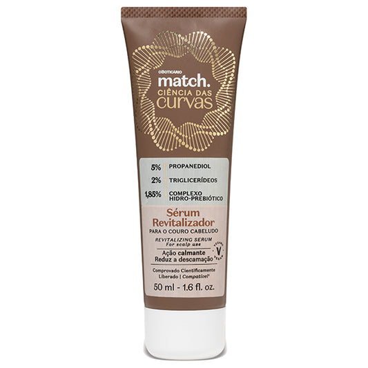 O Boticario Match Serum Para Couro Cabeludo Ciencia das Curvas 50ml