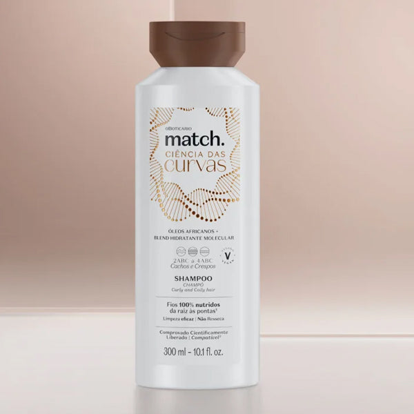 O Boticario Match Shampoo Ciencia das Curvas 300ml