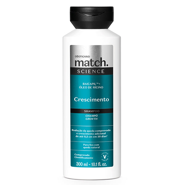 O Boticario Match Shampoo Science Crescimento 300ml