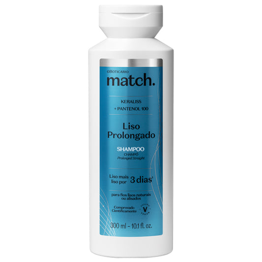 O Boticário Match LISO PROLONGADO Shampoo 300ml