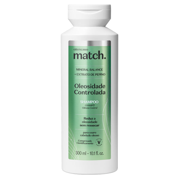 O Boticario Match Shampoo Oleosidade Controlada 300ml