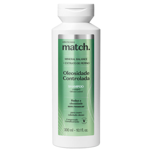 O Boticário Match OLEOSIDADE CONTROLADA Shampoo 300ml