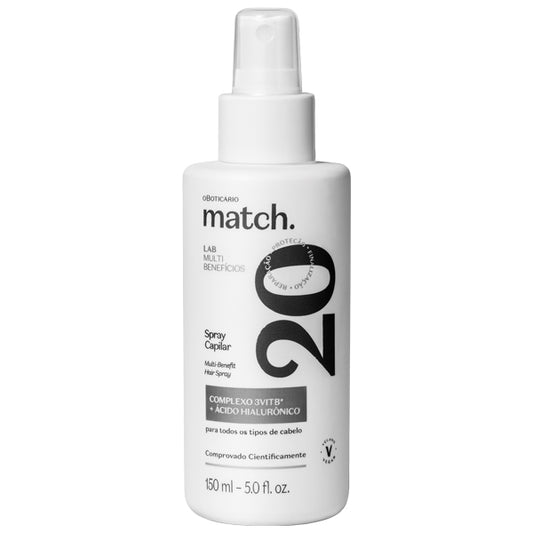 O Boticário Match Spray Capilar LAB 150ml