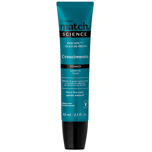 O Boticario Match Tonico Science Crescimento 65ml