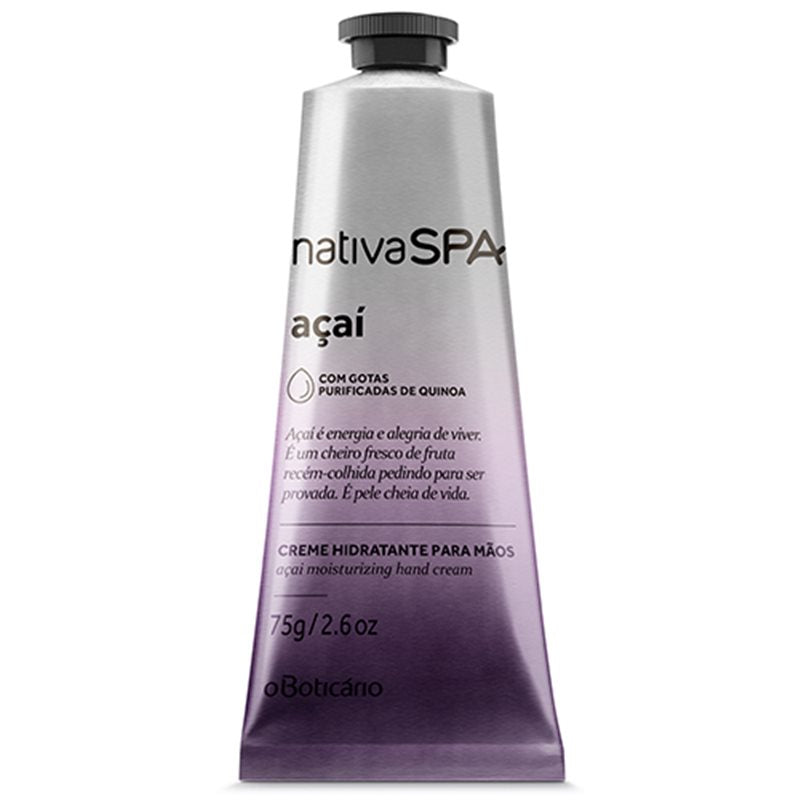 O Boticario Nativa SPA Creme Para Maos Acai 75g