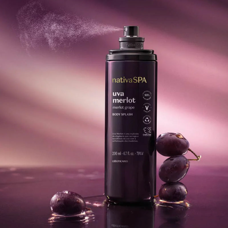 Nativa SPA Body Splash Uva Merlot 200ml