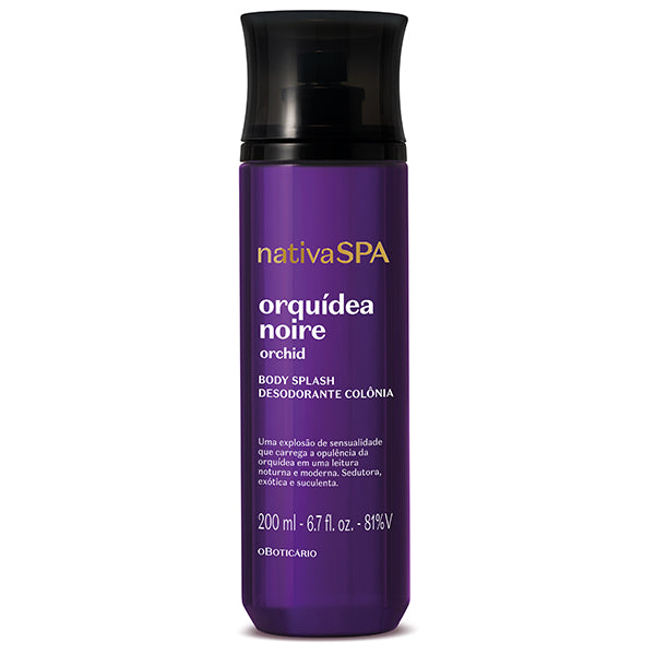 O Boticario Nativa SPA Body Splash Orquidea Noire 200ml
