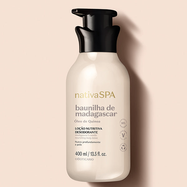 O Boticario Nativa SPA Locao Baunilha de Madagascar 400ml