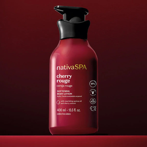 O Boticario Nativa SPA Locao Cereja Rouge 400ml
