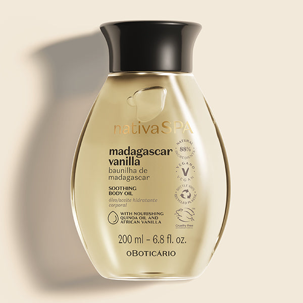 O Boticario Nativa SPA Oleo Baunilha de Madagascar 200ml