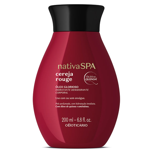 O Boticario Nativa SPA Oleo Cereja Rouge 200ml