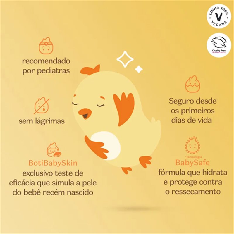 O Boticario Boti Baby Sabonete Liquido Glicerina 200ml