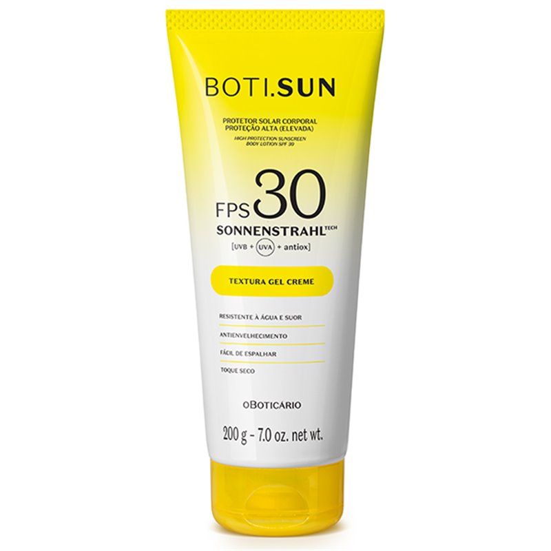 O Boticario Boti.Sun Protetor Solar Corporal FPS30 200g