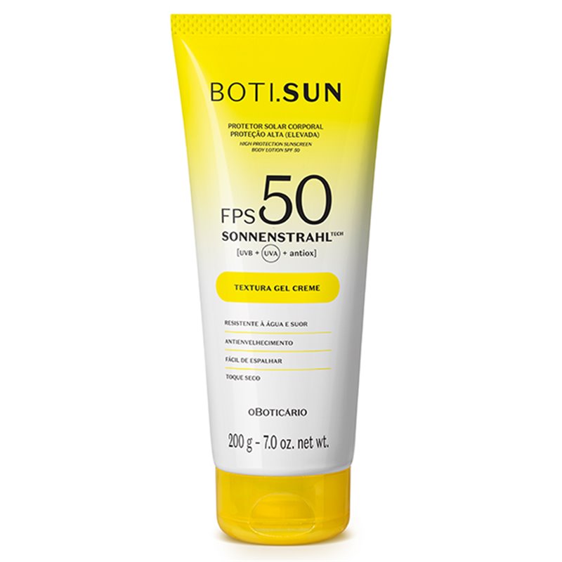 O Boticario Boti.Sun Protetor Solar Corporal FPS50 200g