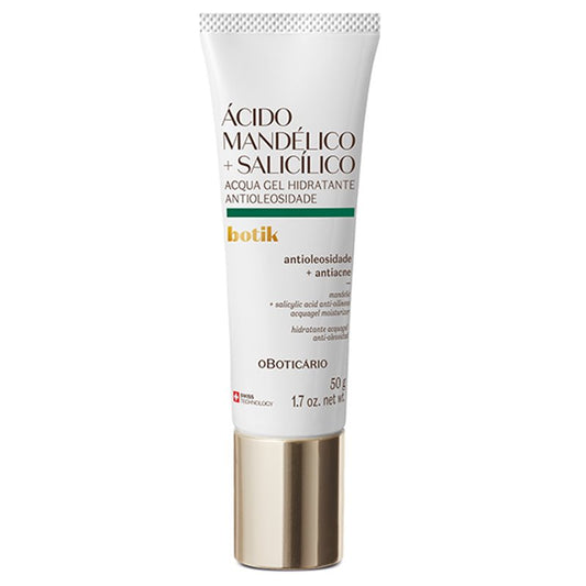 O Boticário Botik Acqua Gel Hidratante Ácido Mandélico+Salicílico 50g