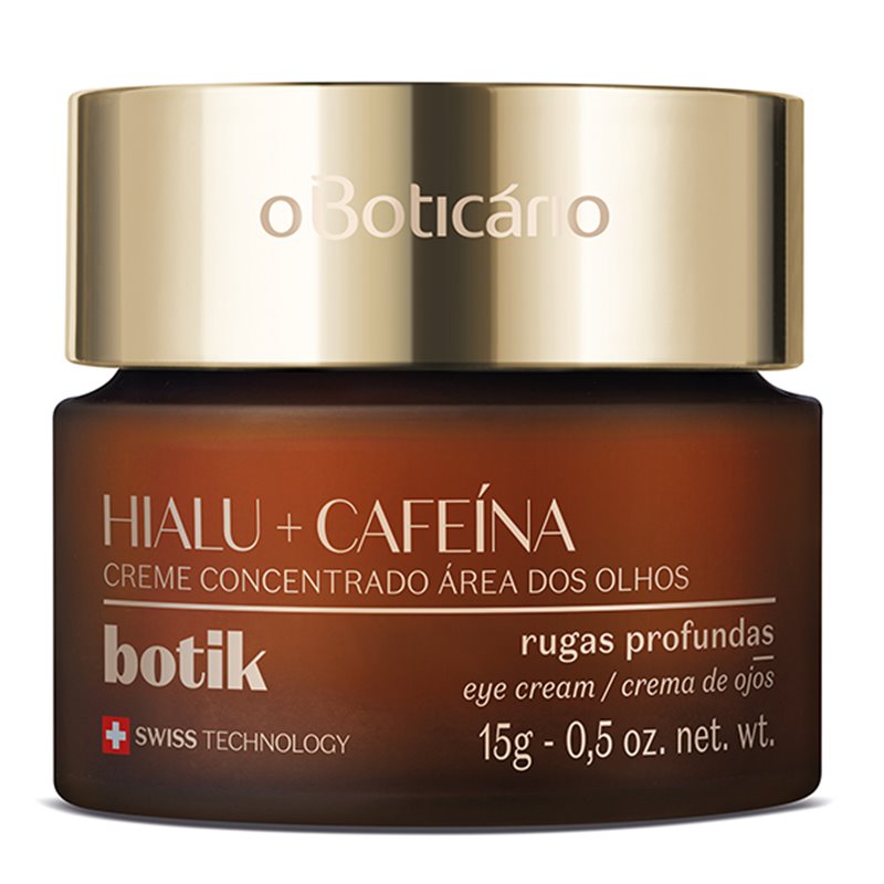 O Boticario Botik Creme Para Area dos Olhos Acido Hialuronico + Cafeina 15g