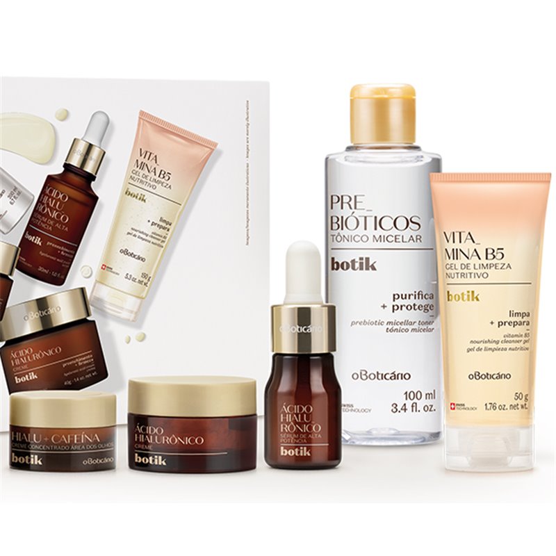 O Boticario Botik Kit Facial Completo 5 Itens