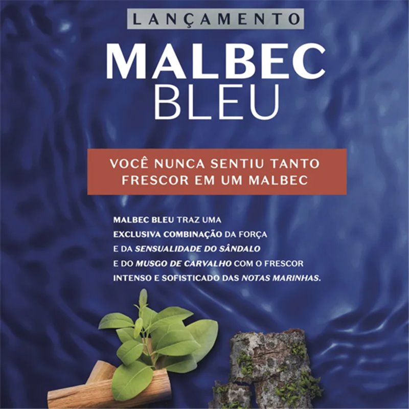 O Boticario Malbec Bleu EDT 100ml