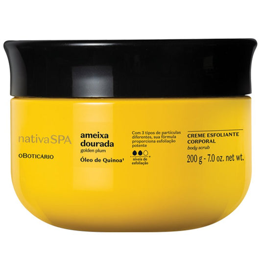 O Boticario Nativa SPA Esfoliante Ameixa Dourada 200g
