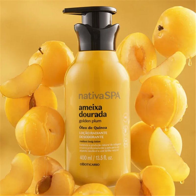 O Boticario Nativa SPA Locao Ameixa Dourada 400ml
